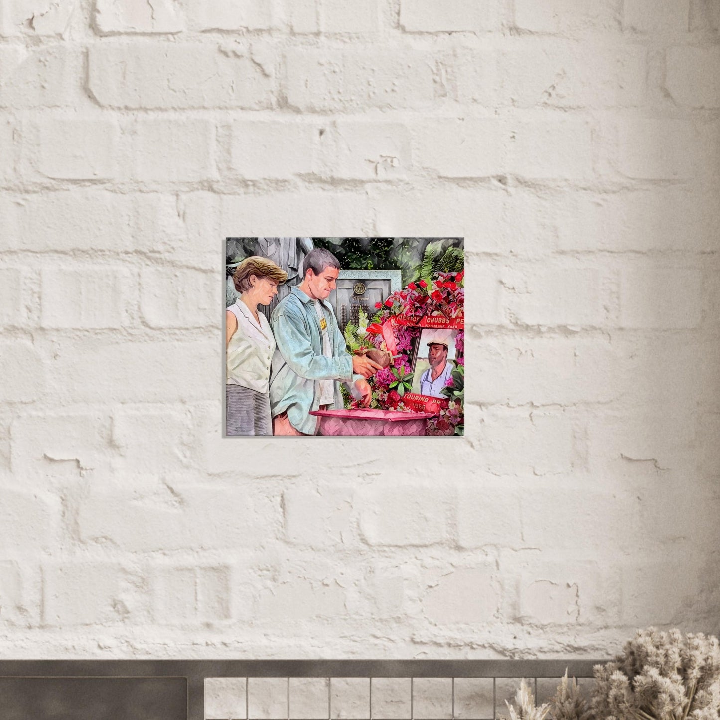 Chubbs Peterson's Funeral - Happy Gilmore - Oil on Canvas Print