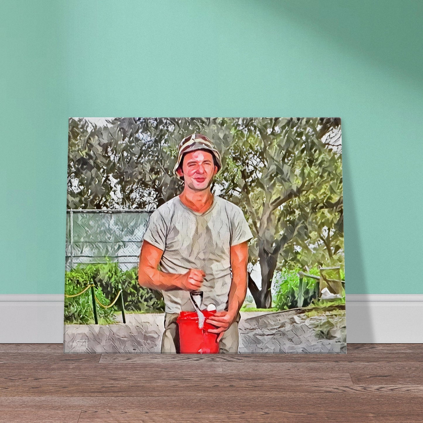 carl spackler washing his ball caddyshack golf wall art