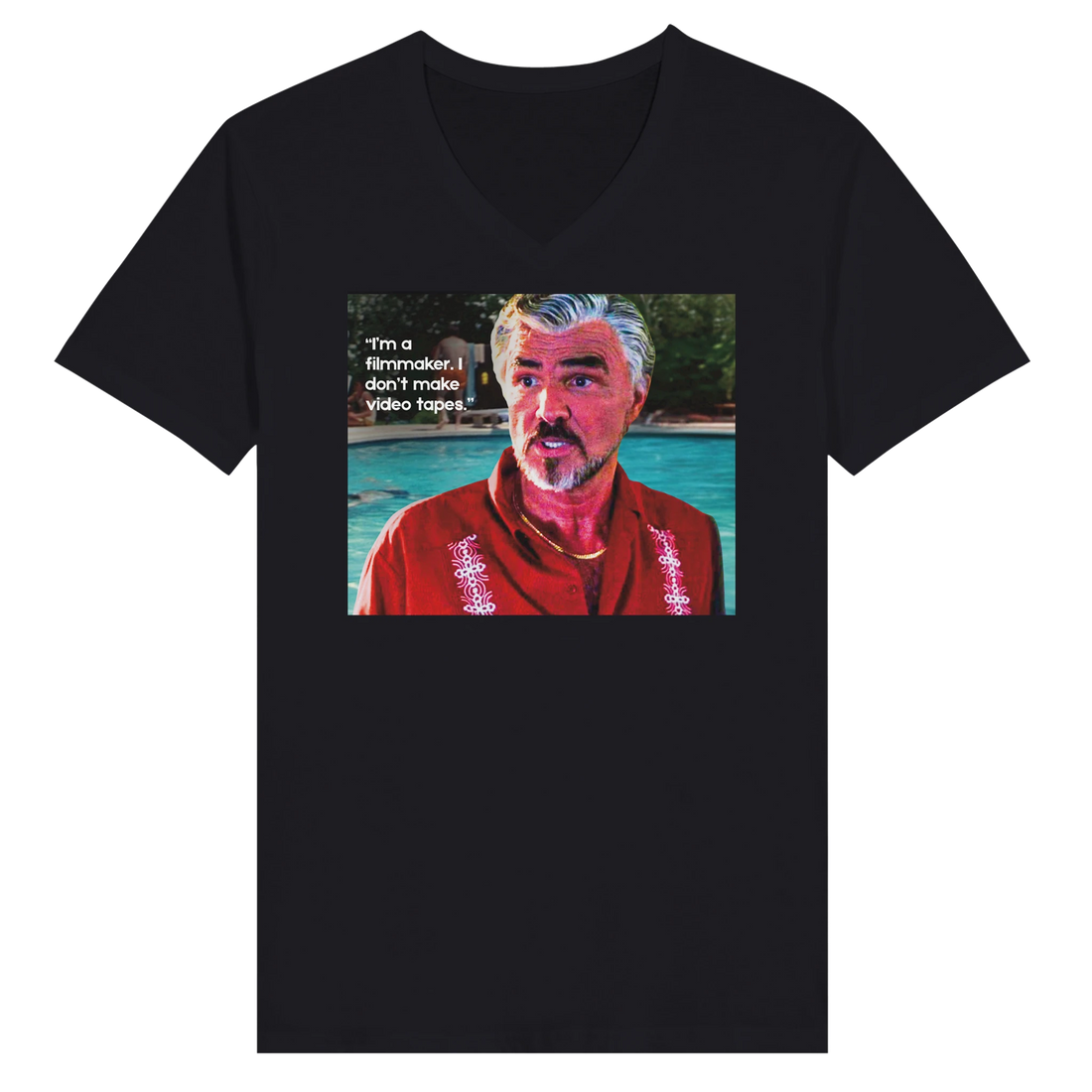 I'm a Filmmaker Jack Horner Boogie Nights t-shirt flat lay