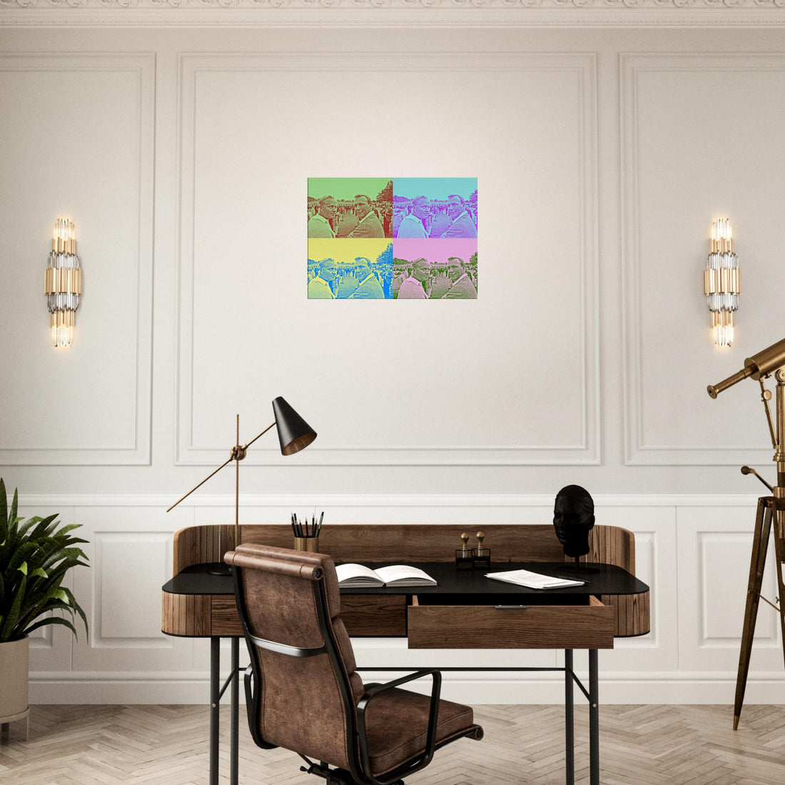 Arnold Palmer and Jack Nicklaus in a memorable golf moment golf art canvas