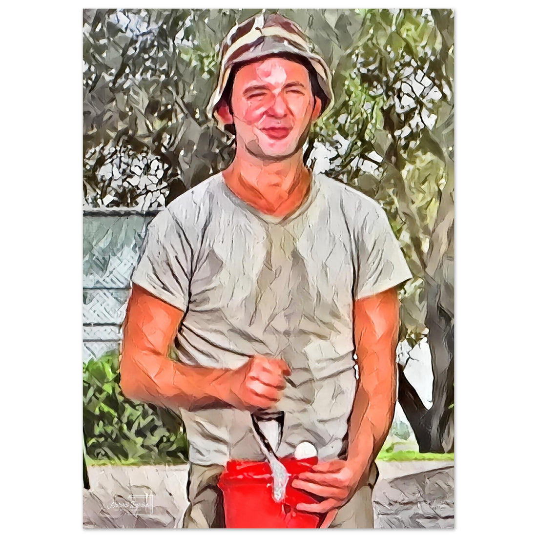 Carl Spackler washing a golf ball Caddyshack wall art print