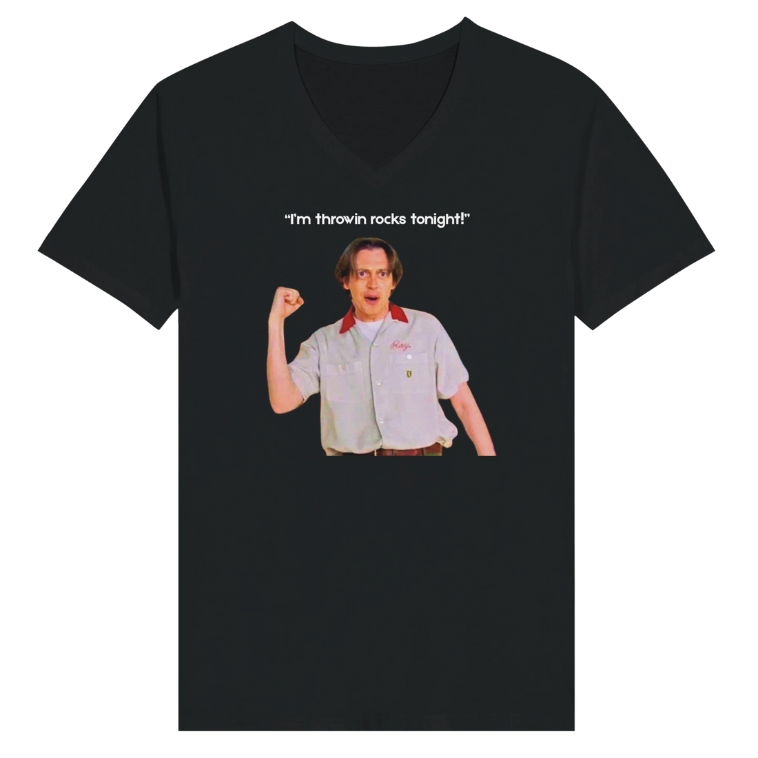 Donnie throwing rocks scene Big Lebowski golf t-shirt