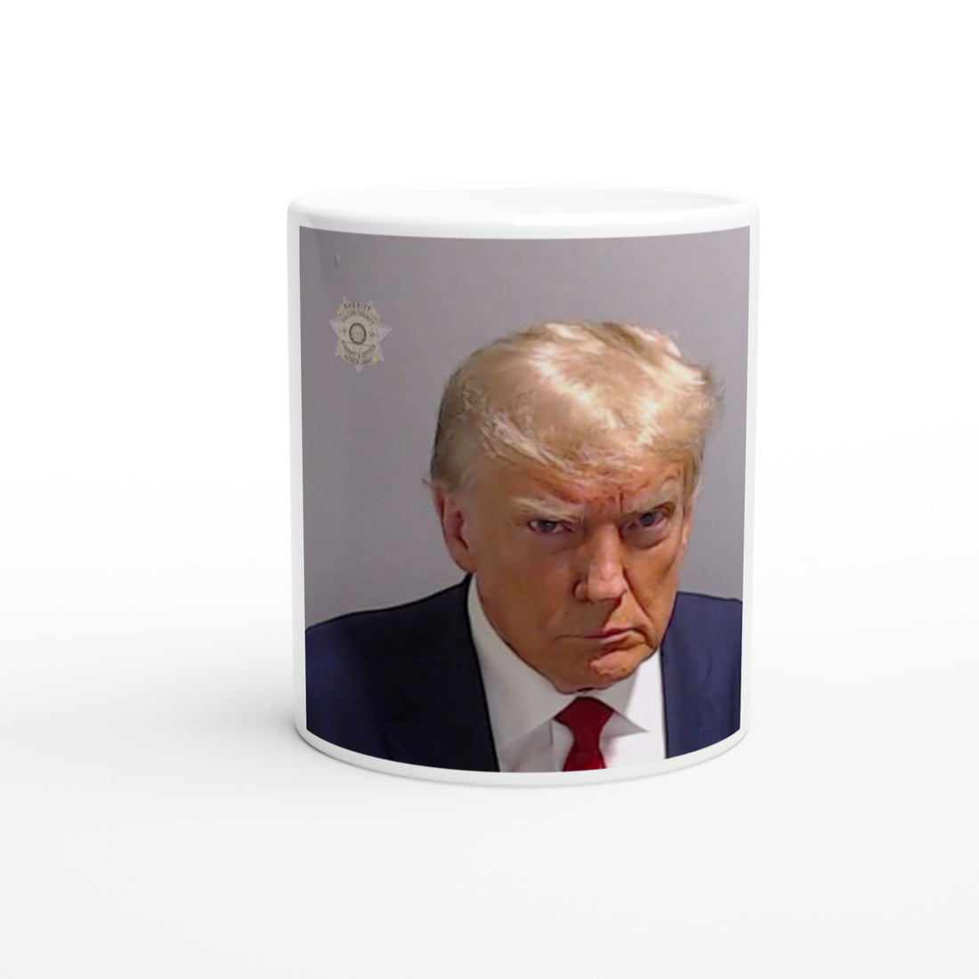 trump mug shot coffee mug