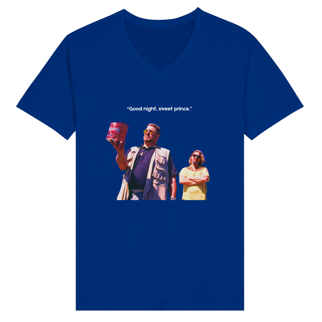 Walter raising a toast to Donnie The Big Lebowski Golf T-Shirt