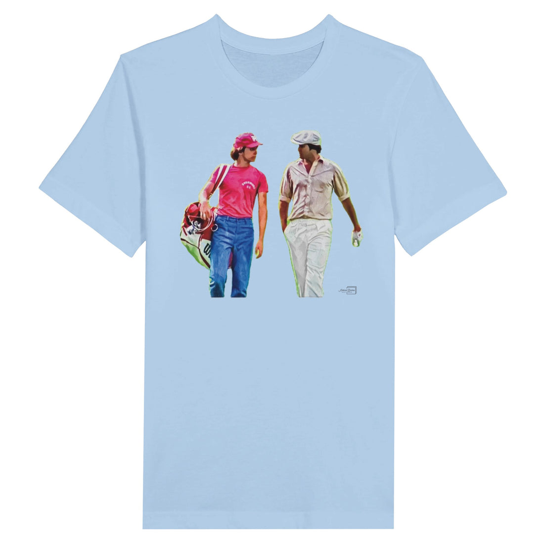Do You Take Drugs Danny? Caddyshack Golf T-Shirt Side View