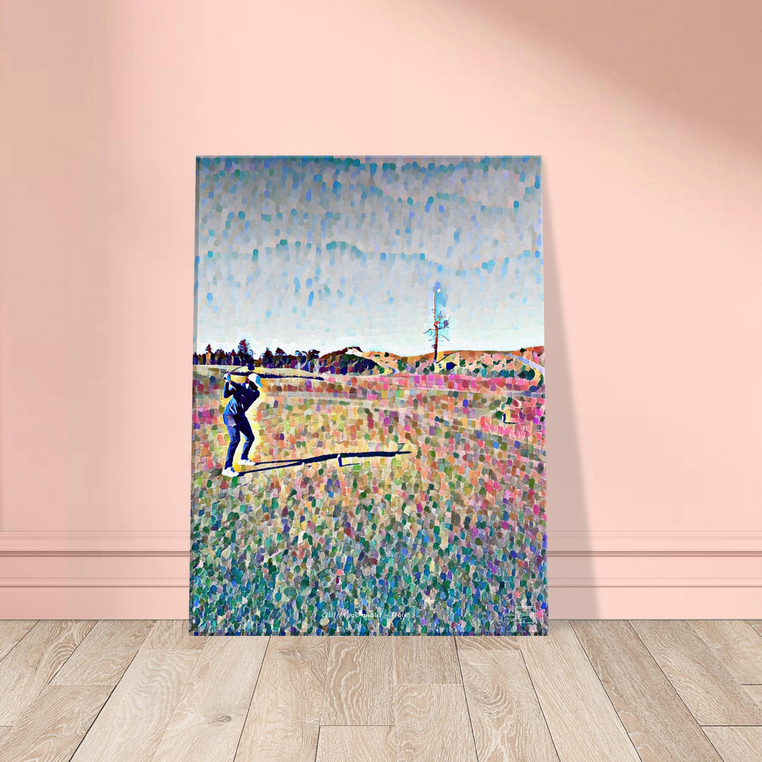 Detailed view of Old MacDonald at Bandon Dunes Ghost Tree hole 3 print