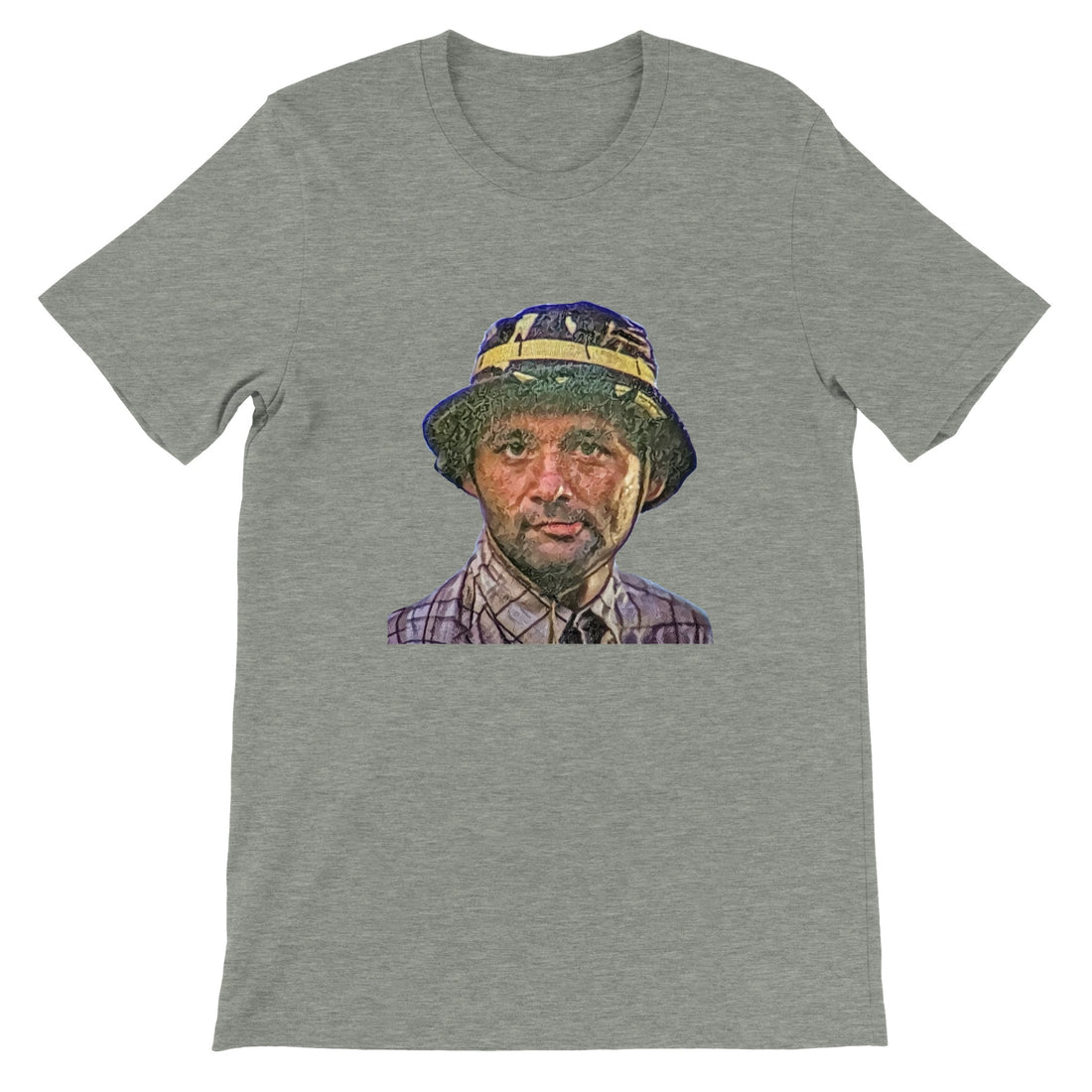 Carl Spackler Caddyshack golf t-shirt displayed on a hanger
