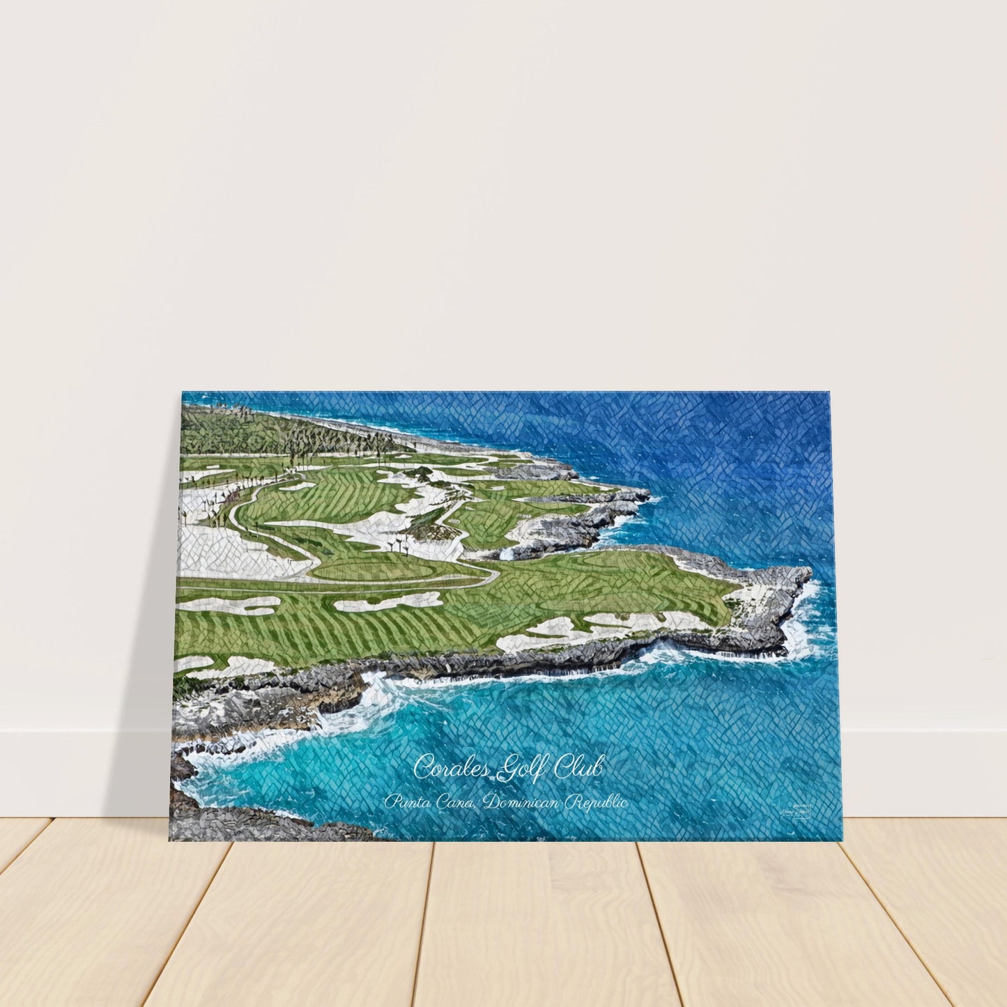 Corales Golf Club - Aerial Photo  - Canvas