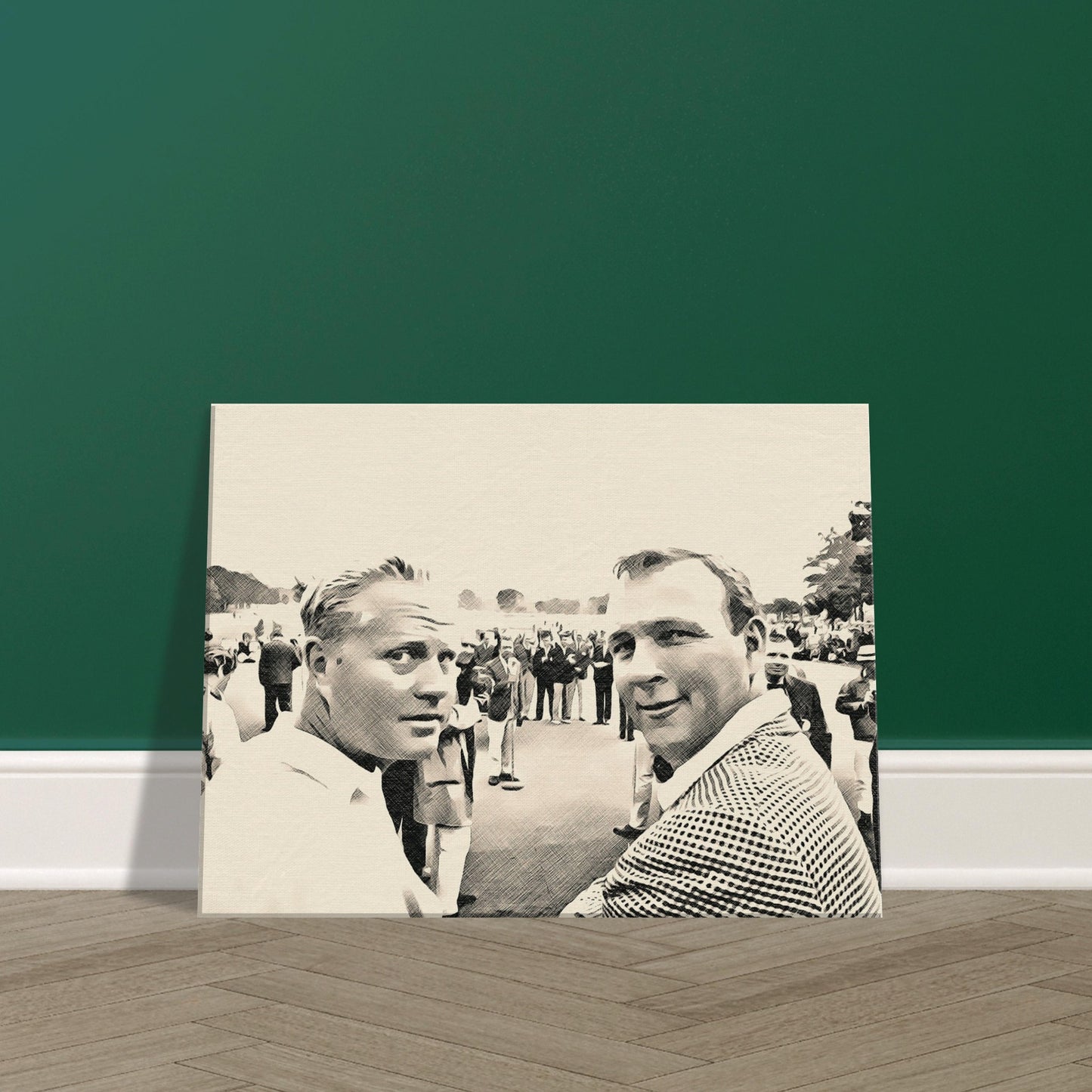 Golf Legends Arnold Palmer and Jack Nicklaus