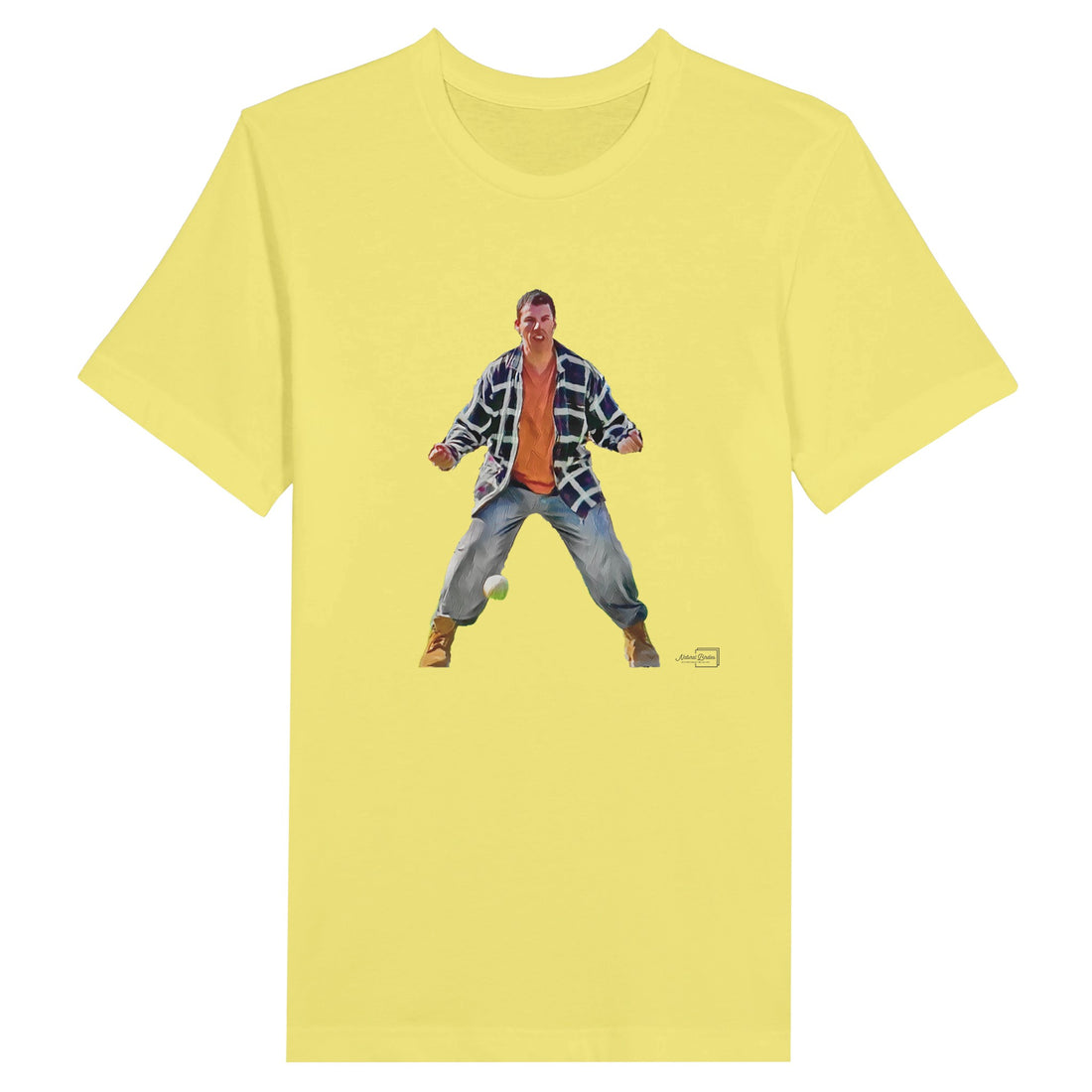 Happy Gilmore tee printed graphic detail