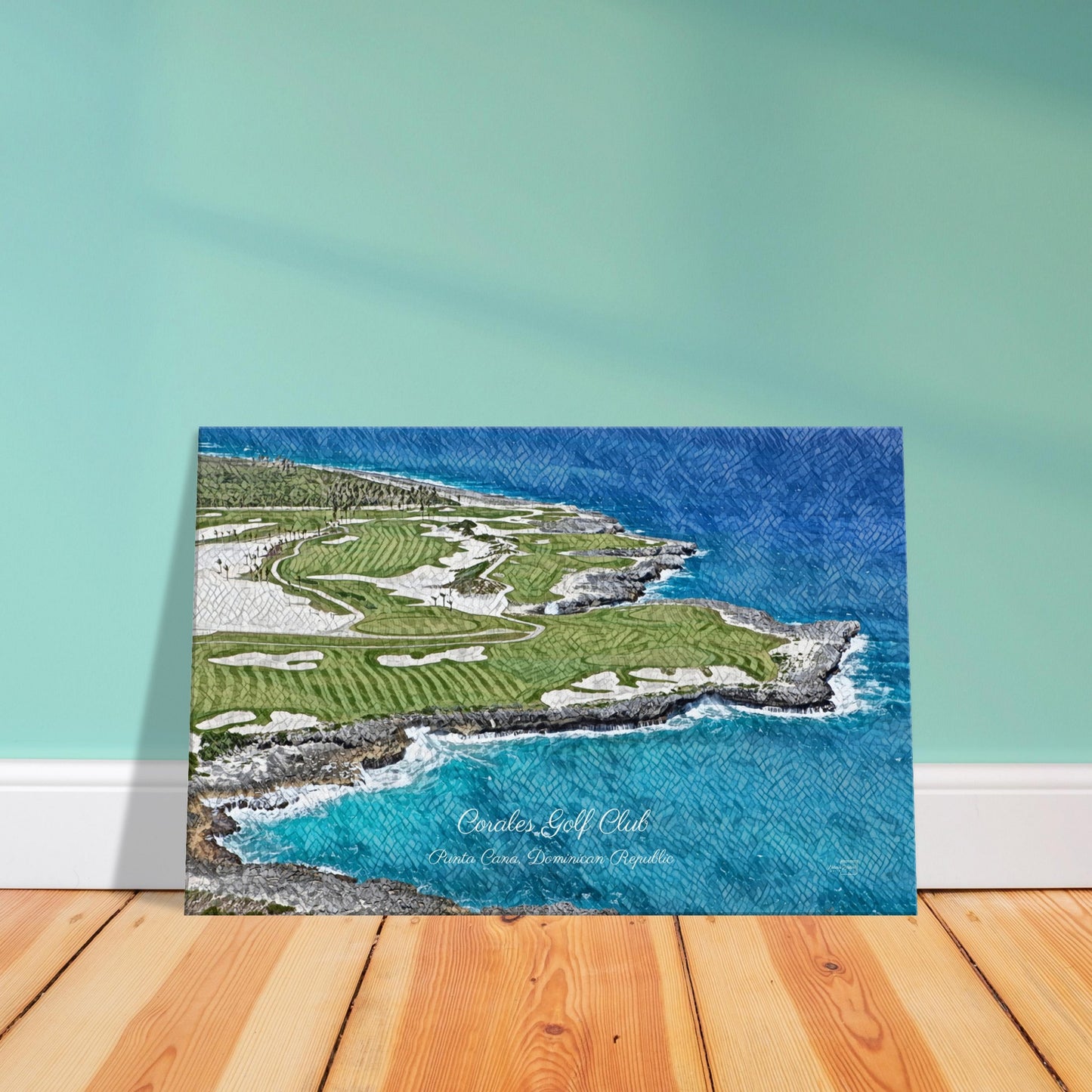 Corales Golf Club - Aerial Photo  - Canvas