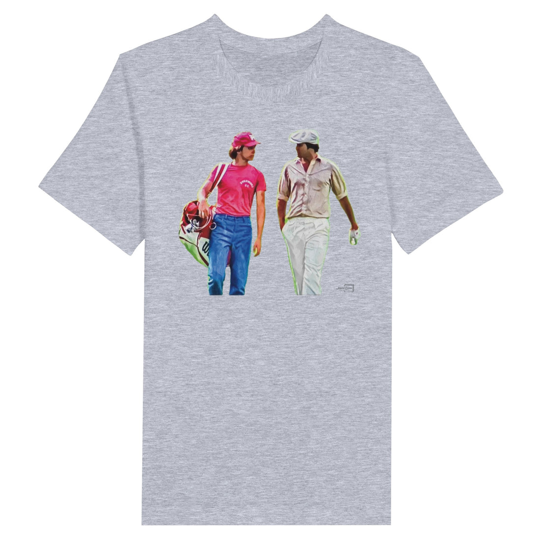 Do You Take Drugs Danny? Caddyshack Golf T-Shirt On A Model