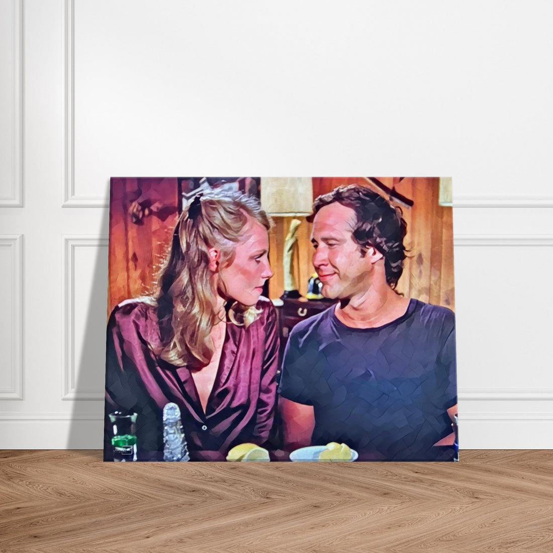 Ty Webb's house party scene from Caddyshack golf wall art