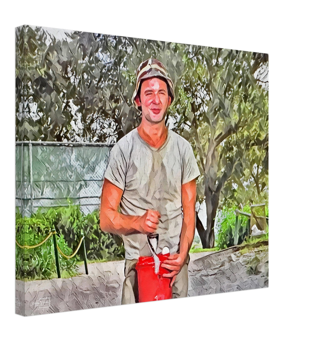 carl spackler washing his ball caddyshack golf wall art