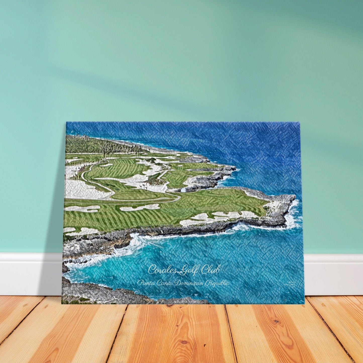 Corales Golf Club - Aerial Photo  - Canvas