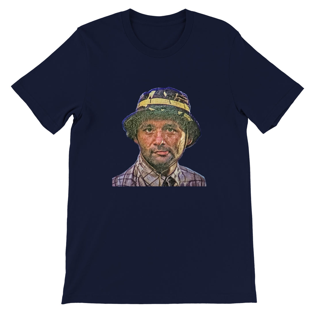 Close-up of Carl Spackler putting his golf ball through the wash Caddyshack golf t-shirt