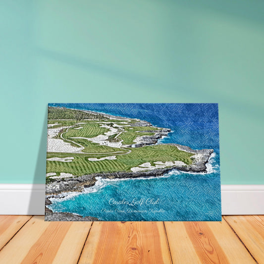 Corales Golf Club - Aerial Photo  - Canvas