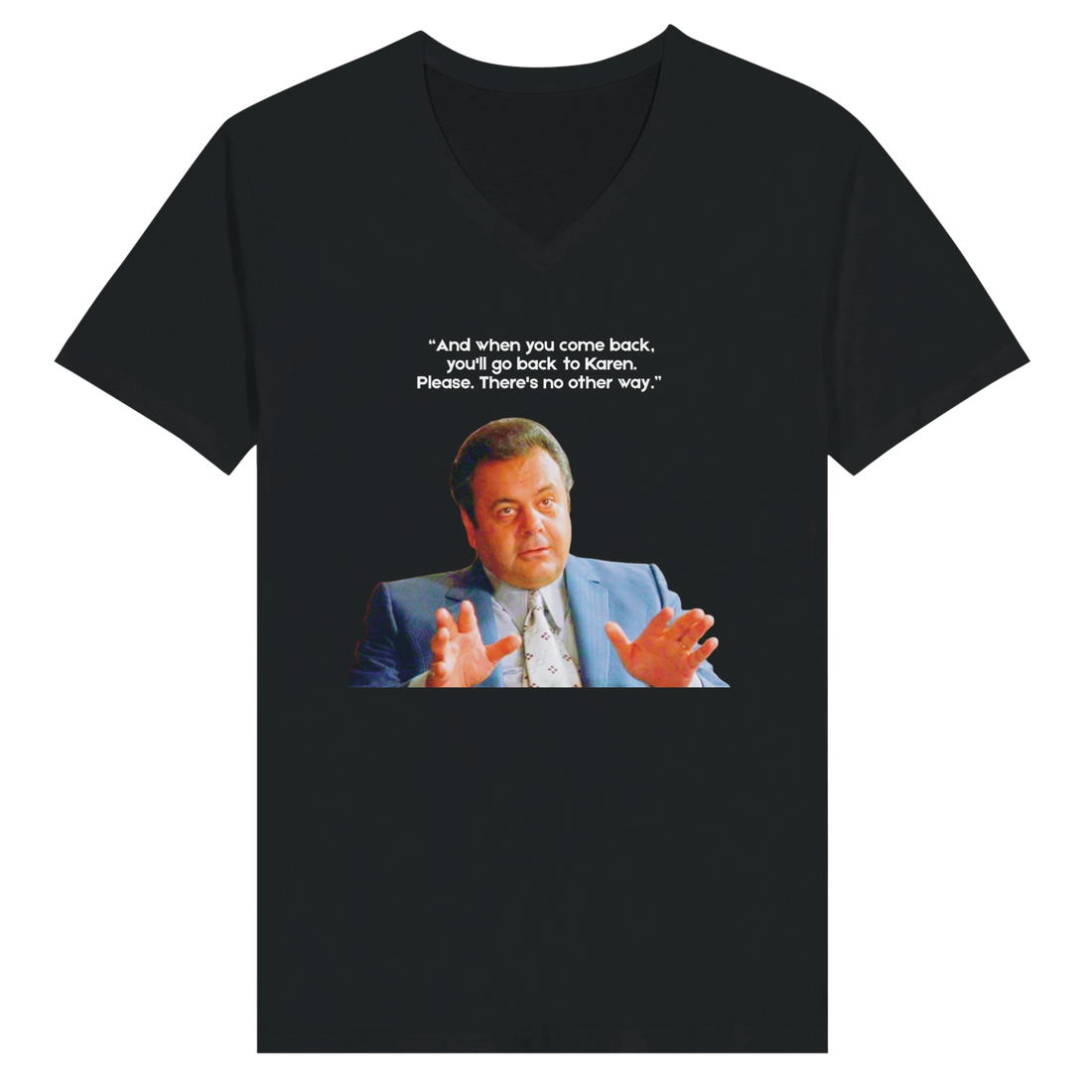 Iconic moment from Goodfellas featuring Paulie and Henry t-shirt