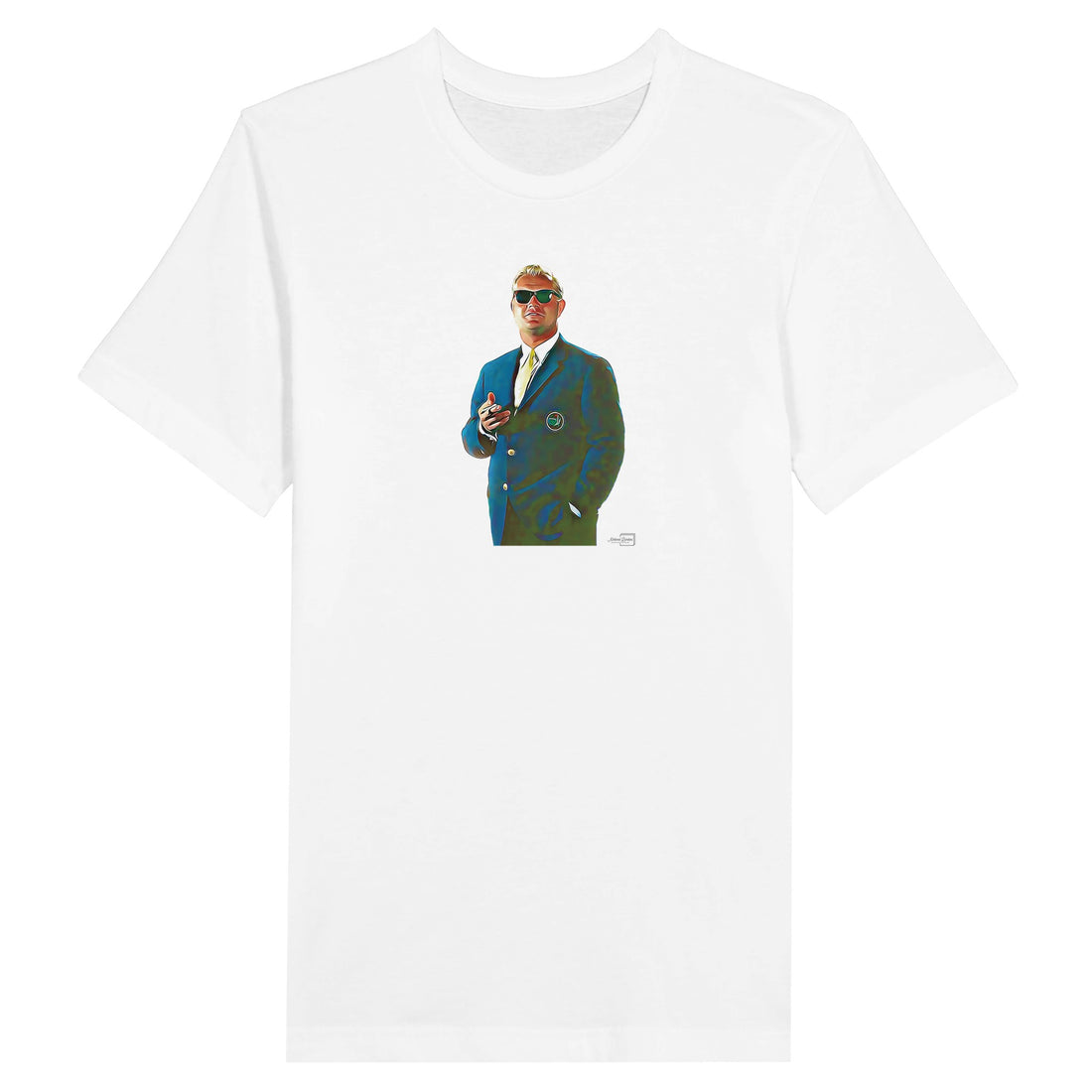 Classic Jack Nicklaus moment at the Masters in 1967 golf t-shirt