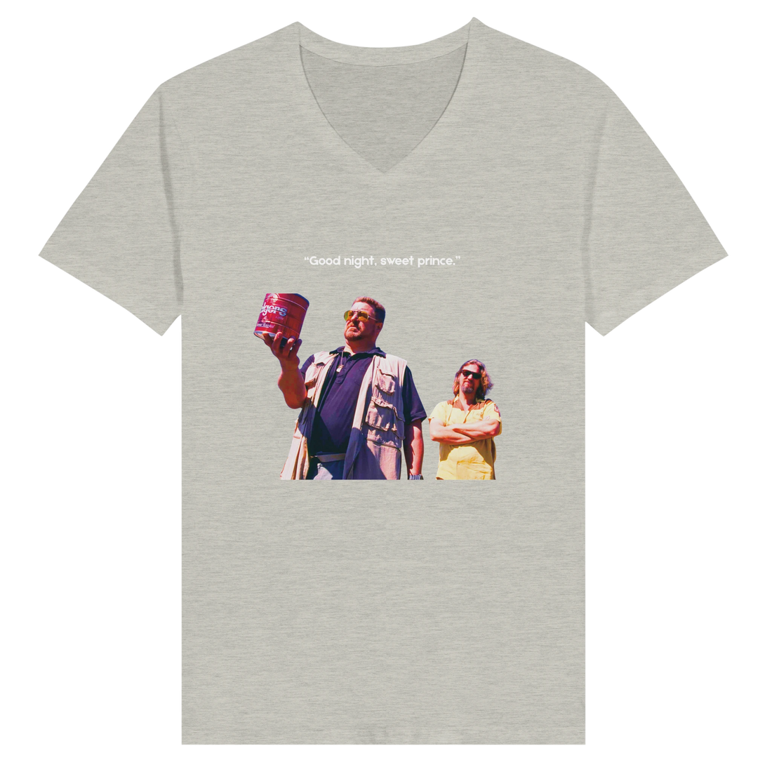 Walter and The Dude eulogizing Donnie The Big Lebowski Golf T-Shirt