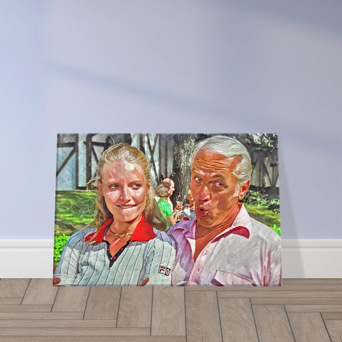 Lacey and Judge Smails Caddyshack Golf Wall Art