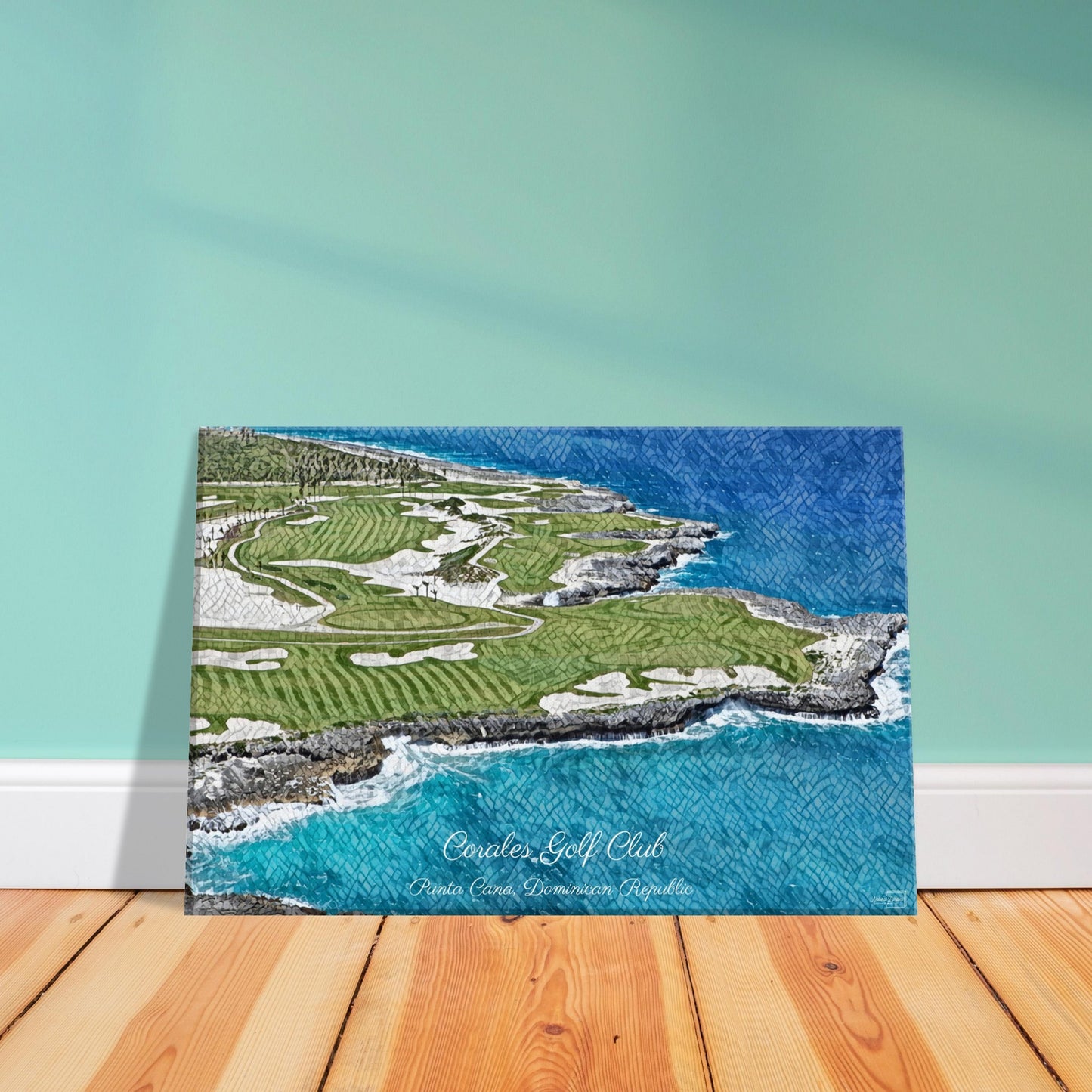 Corales Golf Club - Aerial Photo  - Canvas