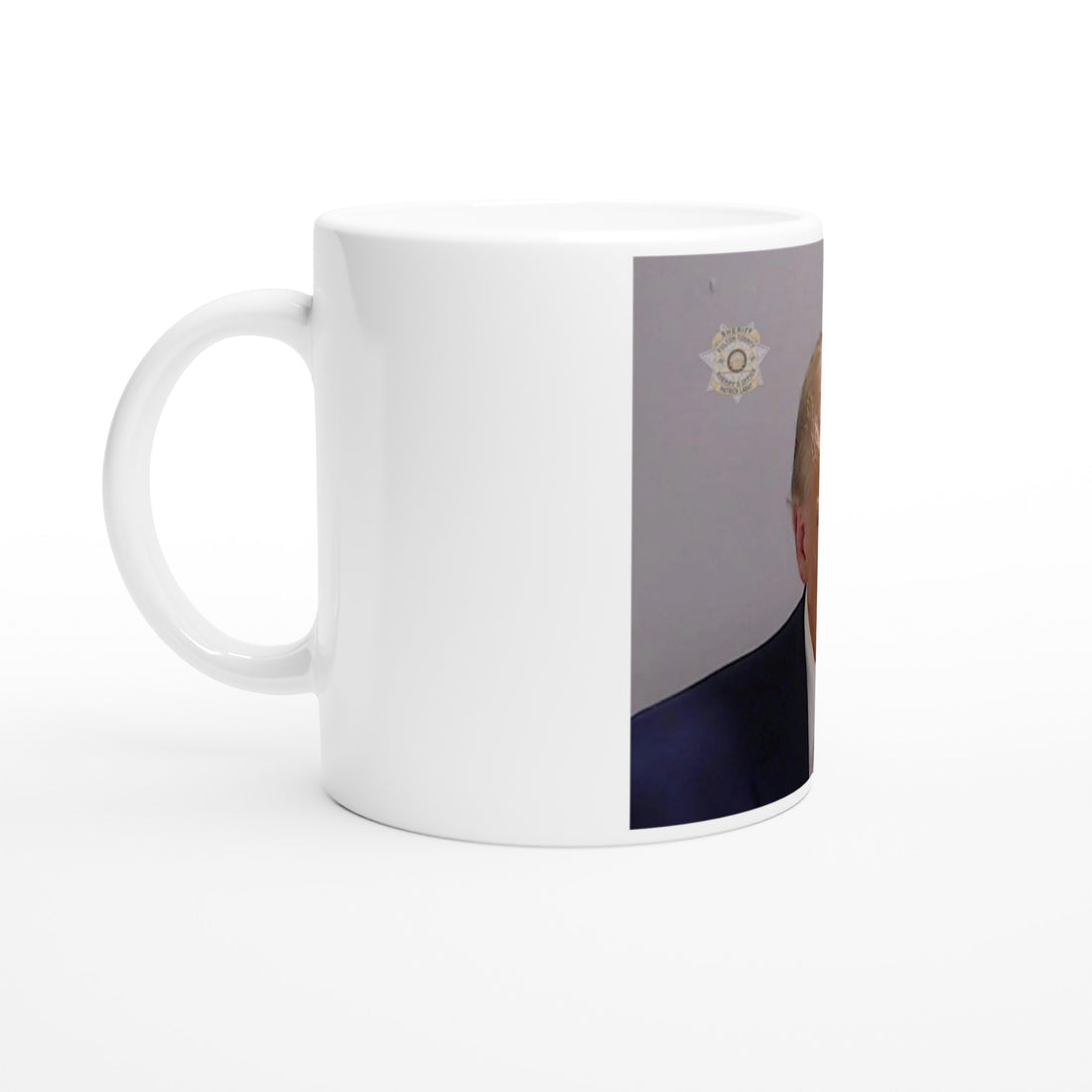 trump mug shot coffee mug