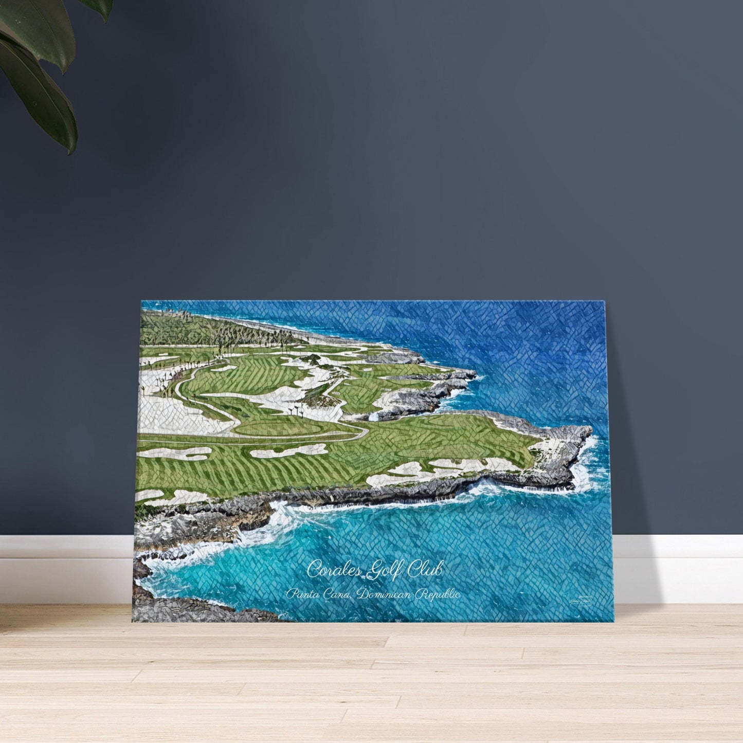 Corales Golf Club - Aerial Photo  - Canvas