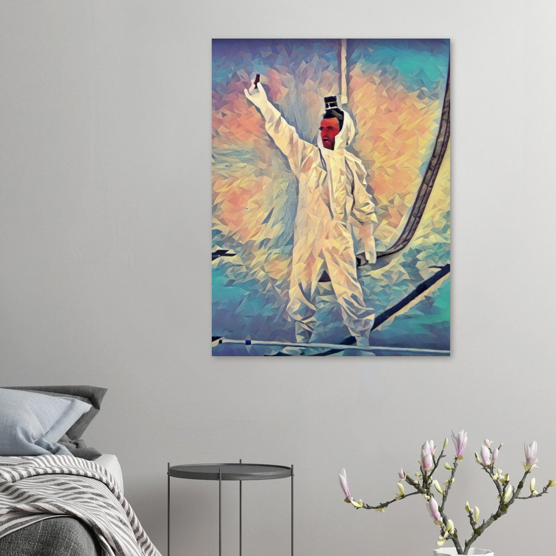 Carl Spackler's Baby Ruth pool scene from Caddyshack golf wall art