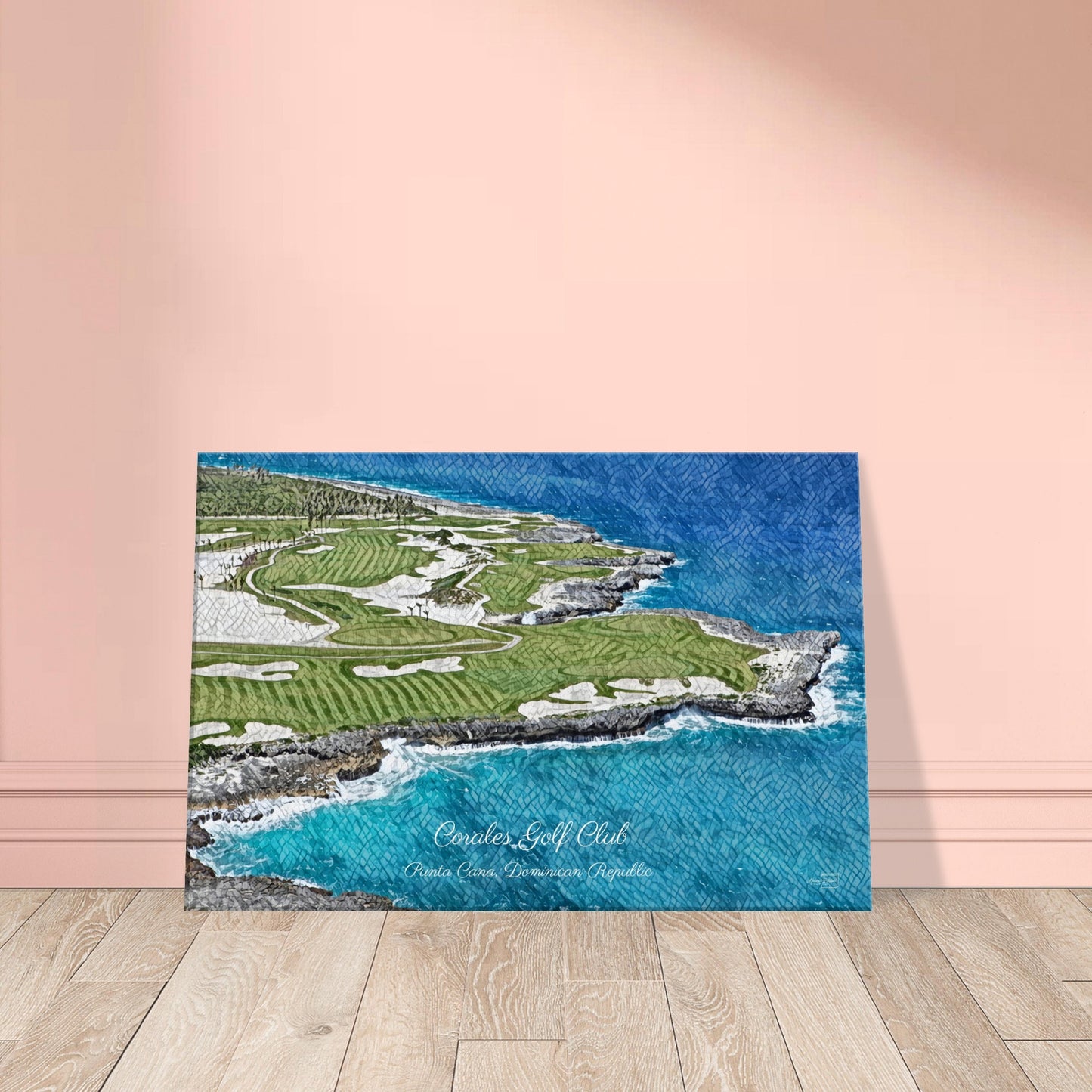 Corales Golf Club - Aerial Photo  - Canvas